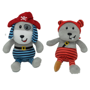 Pirate toys (2 assorted) mixed per carton – 12″