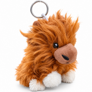 Highland cow (keyring / bag charm) - 6"