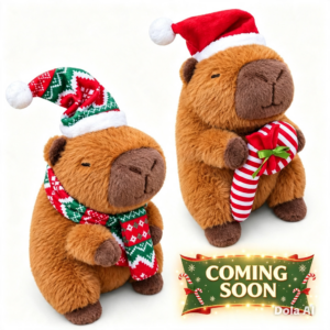 Capybara xmas - 9"
