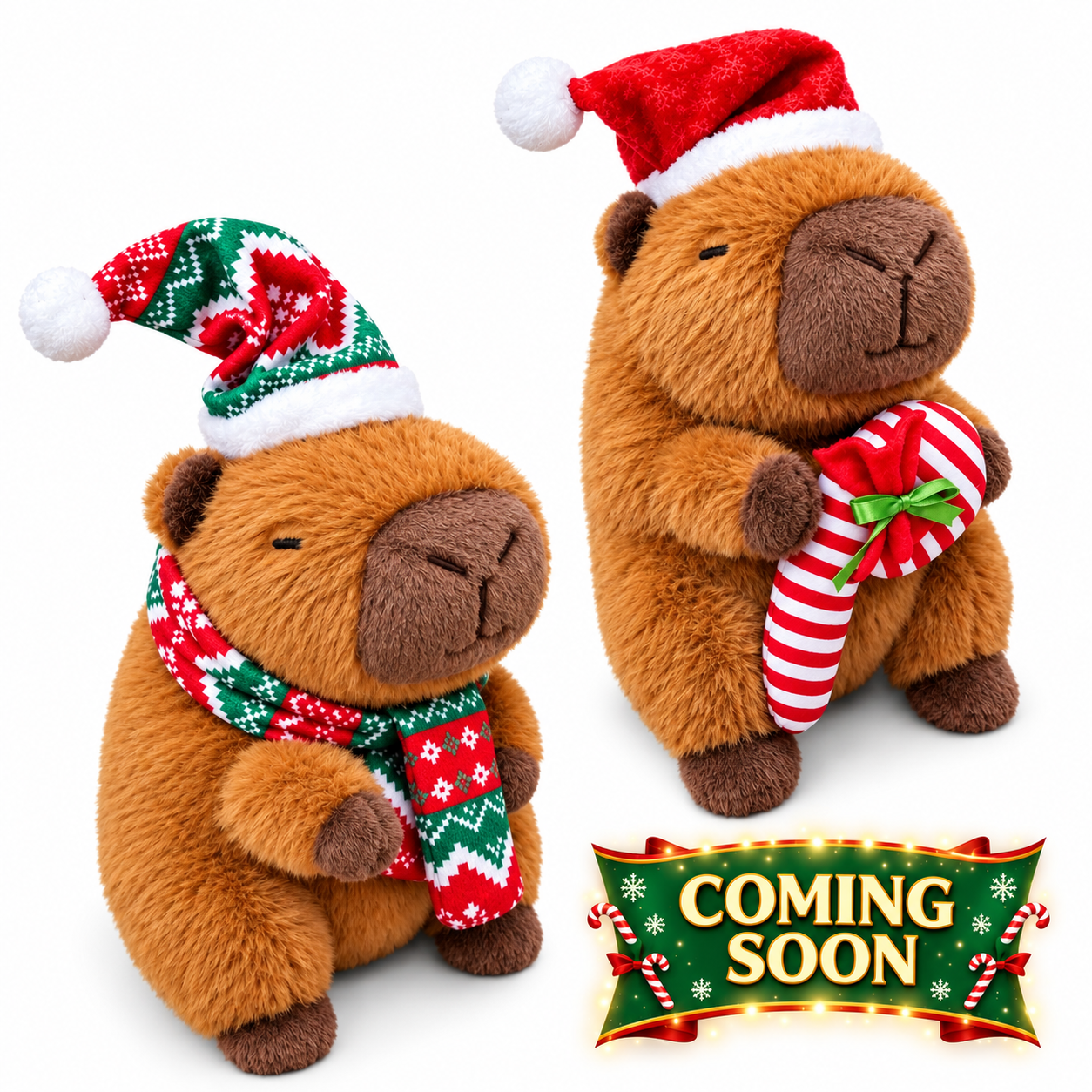 Capybara xmas – 9″
